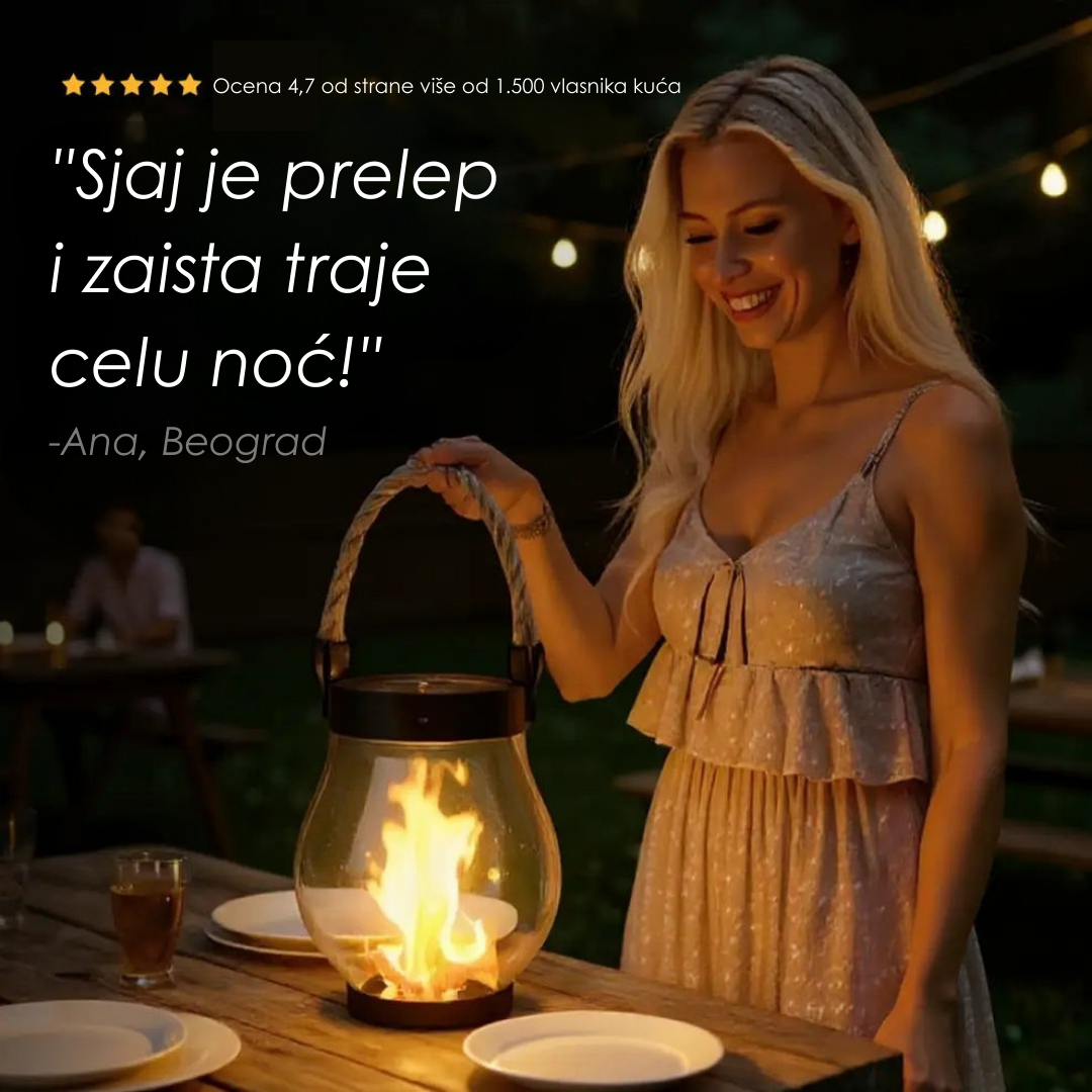 Solarna Lampa za Spoljašnju Upotrebu