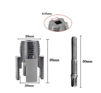Alat za Unutrašnje i Spoljašnje Navoje Cevi (Set od 2 Komada)
