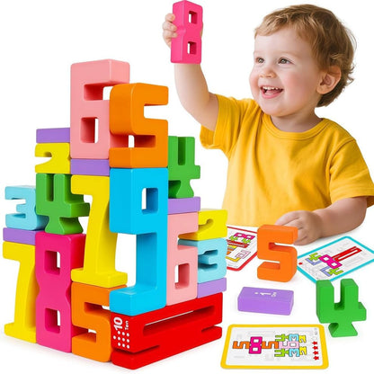 WoodenWonders™ – Drvene Matematičke Puzle za Decu