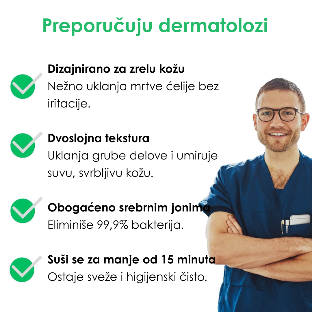 Antibakterijski Peškir za Celo Telo