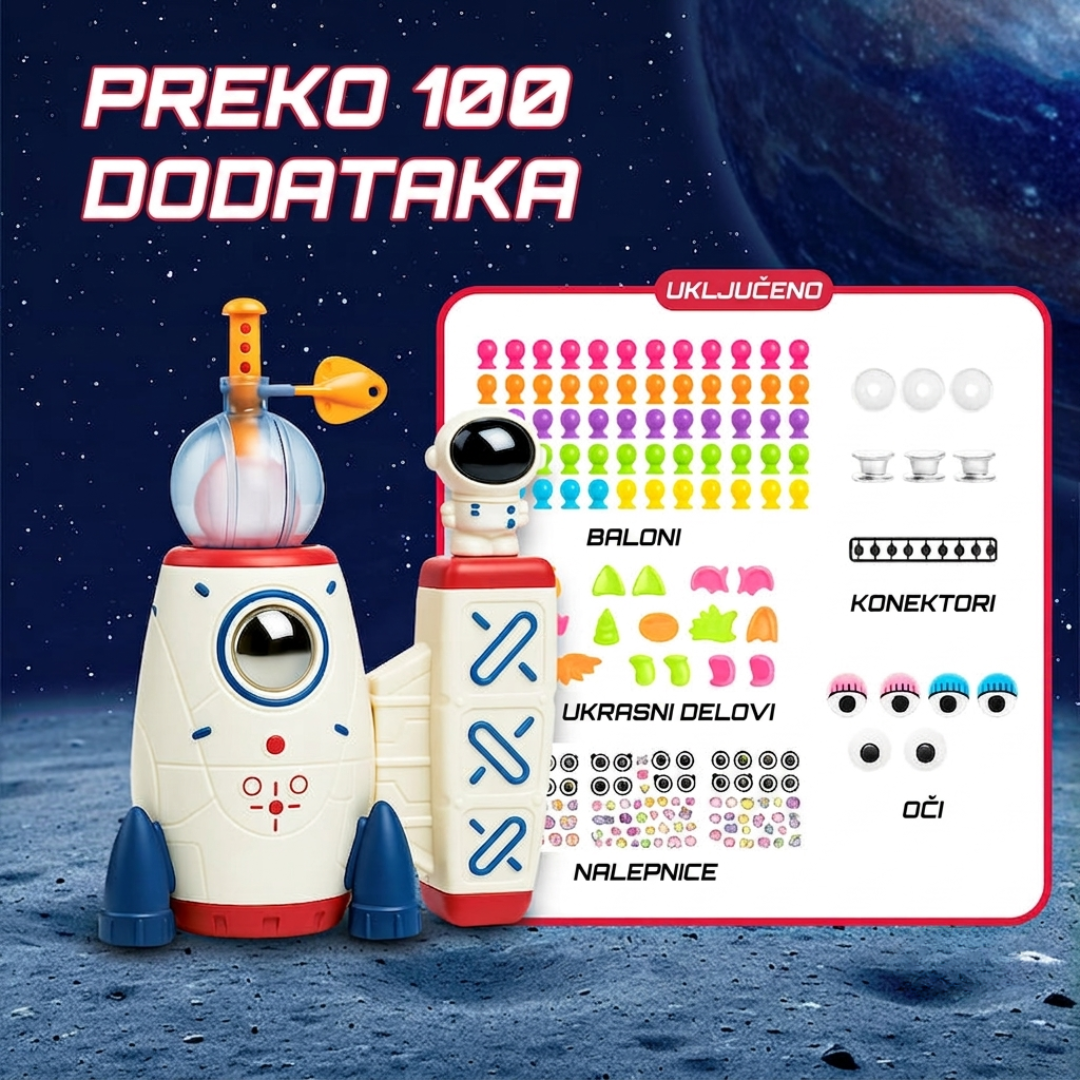 SpacePop™ - Igračka za pravljenje balona