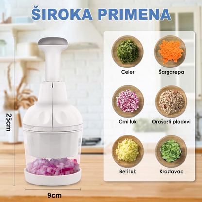 QuickChop™ – Ručni Sekač za Povrće