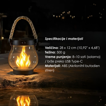 Solarna Lampa za Spoljašnju Upotrebu