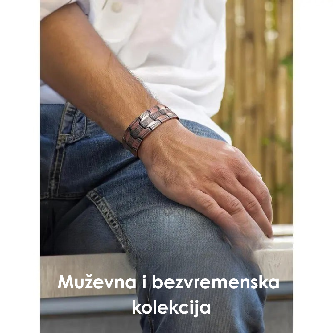 Bakarna Magnetna Narukvica