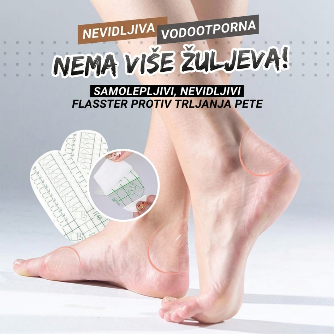 HeelHug™ - Nevidljivi Flaster Za Petu (Set od 50 Komada)