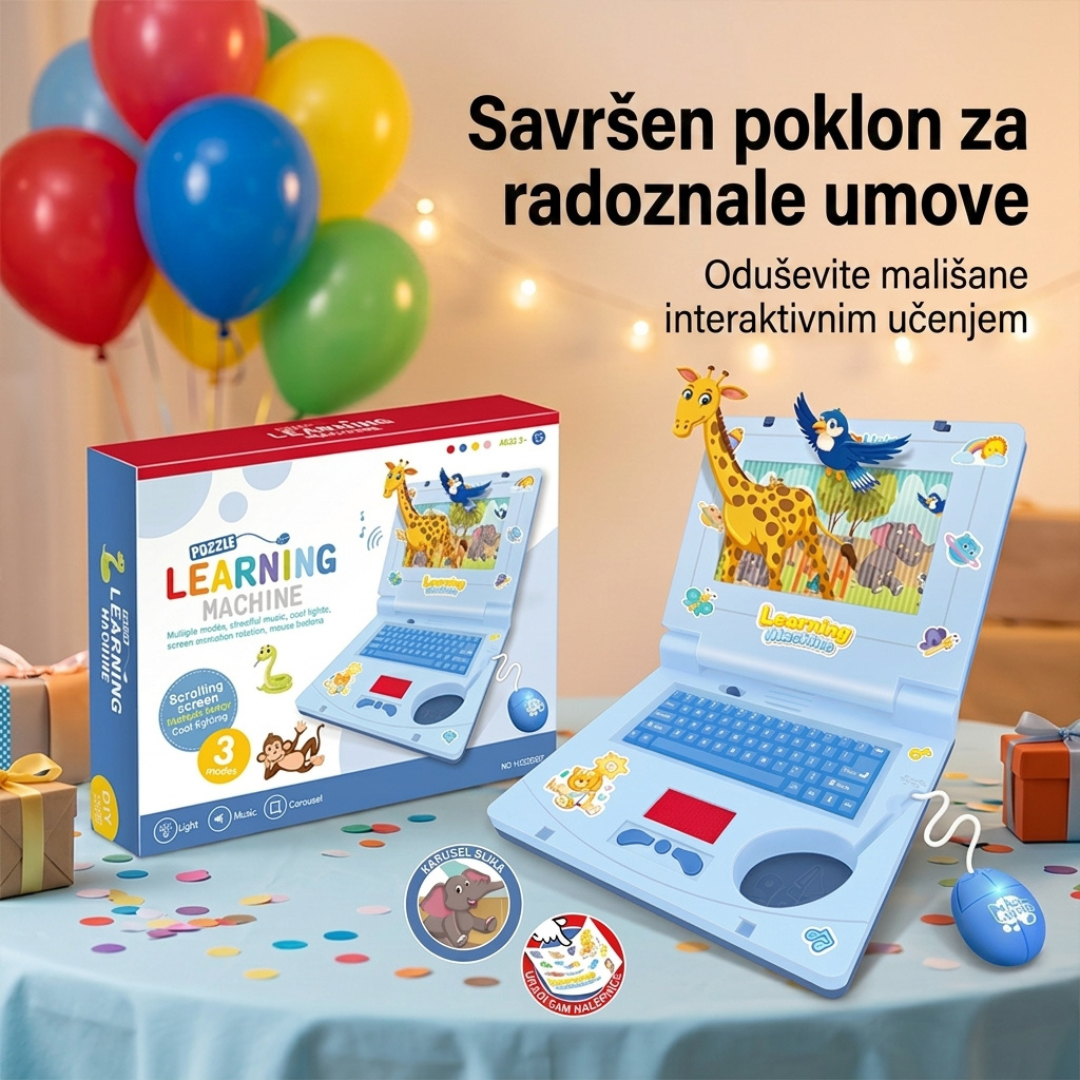 KidTech™ - Interkativni Laptop