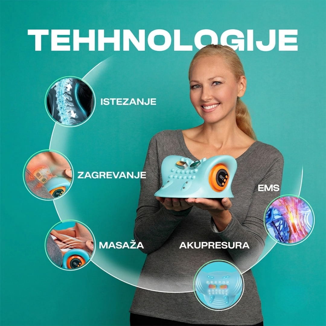 PulseComfort™ - Jastuk za masažu vrata