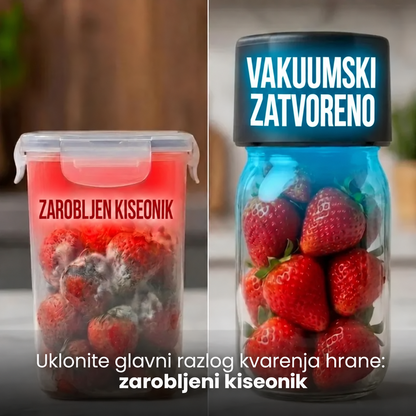 VacuumKit™ - Vakuumski Zatvarač Za Teglice
