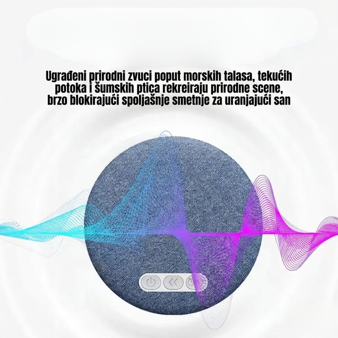 SleepWave™ - Zvučnik u obliku jastuka