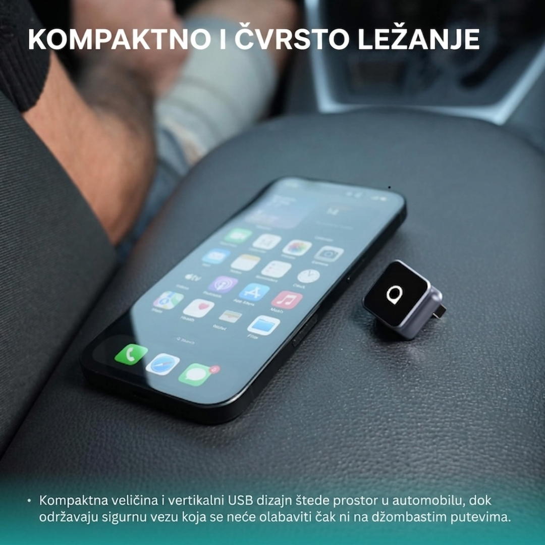 PlayLink™ – Bežični adapter za CarPlay i Android Auto
