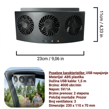 CarVentilator - Ventilator Za Hladjenje Automobila