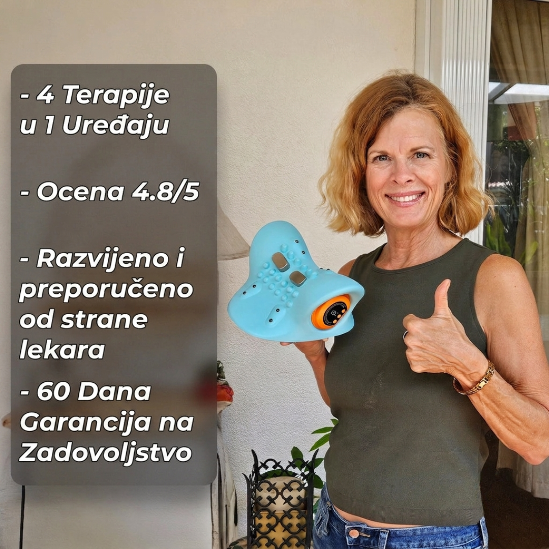 PulseComfort™ - Jastuk za masažu vrata