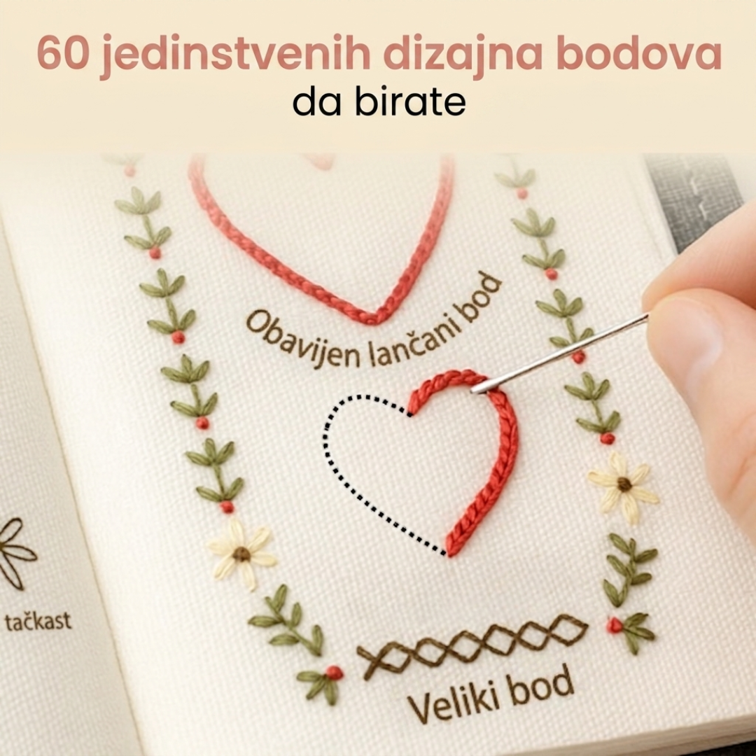 StitchCraft™ – Knjiga za Vez