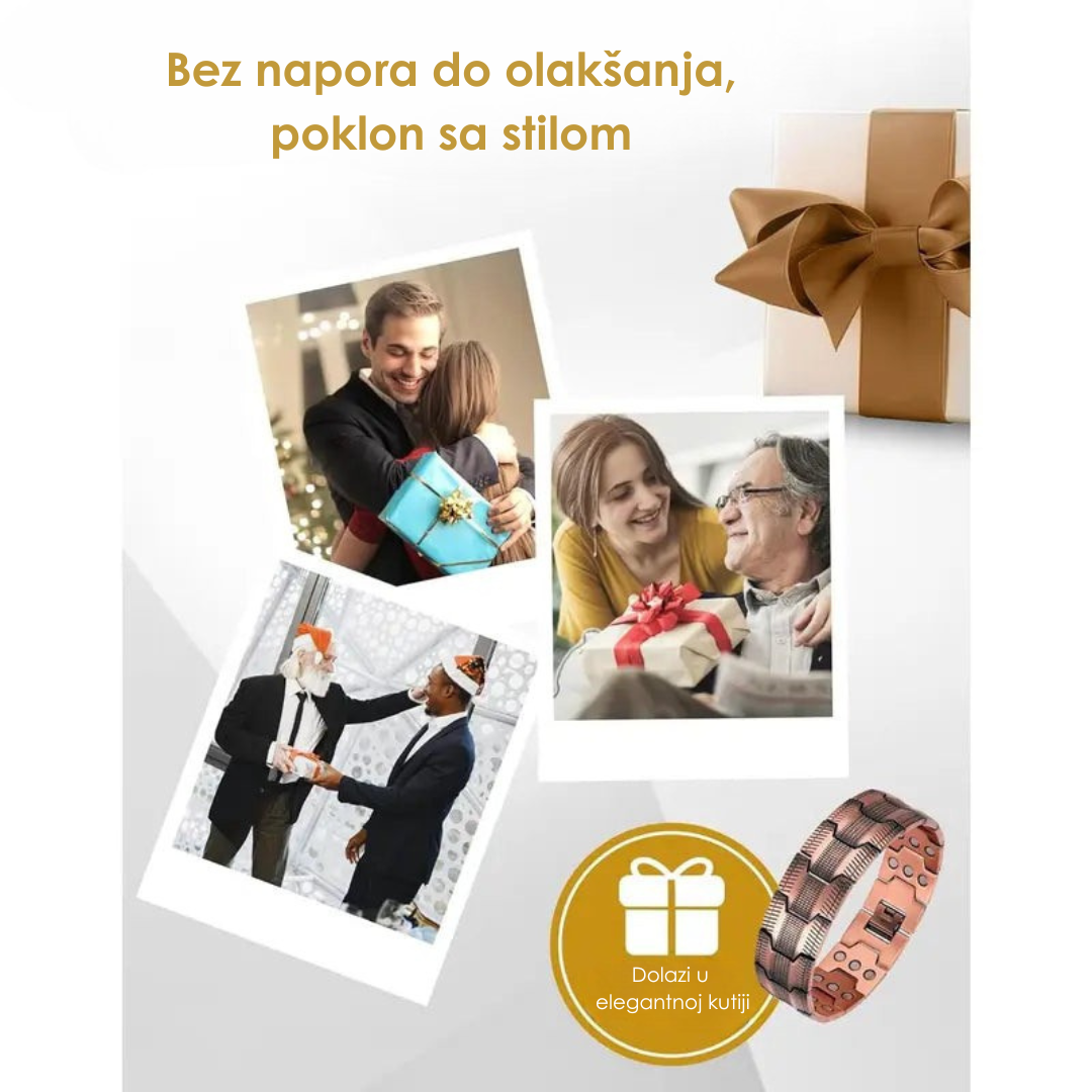 Bakarna Magnetna Narukvica