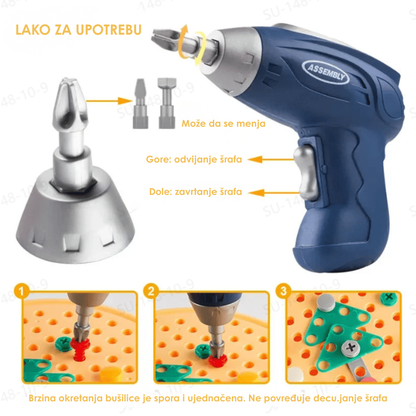 Montessori Magična Kutija sa Alatima za Igru