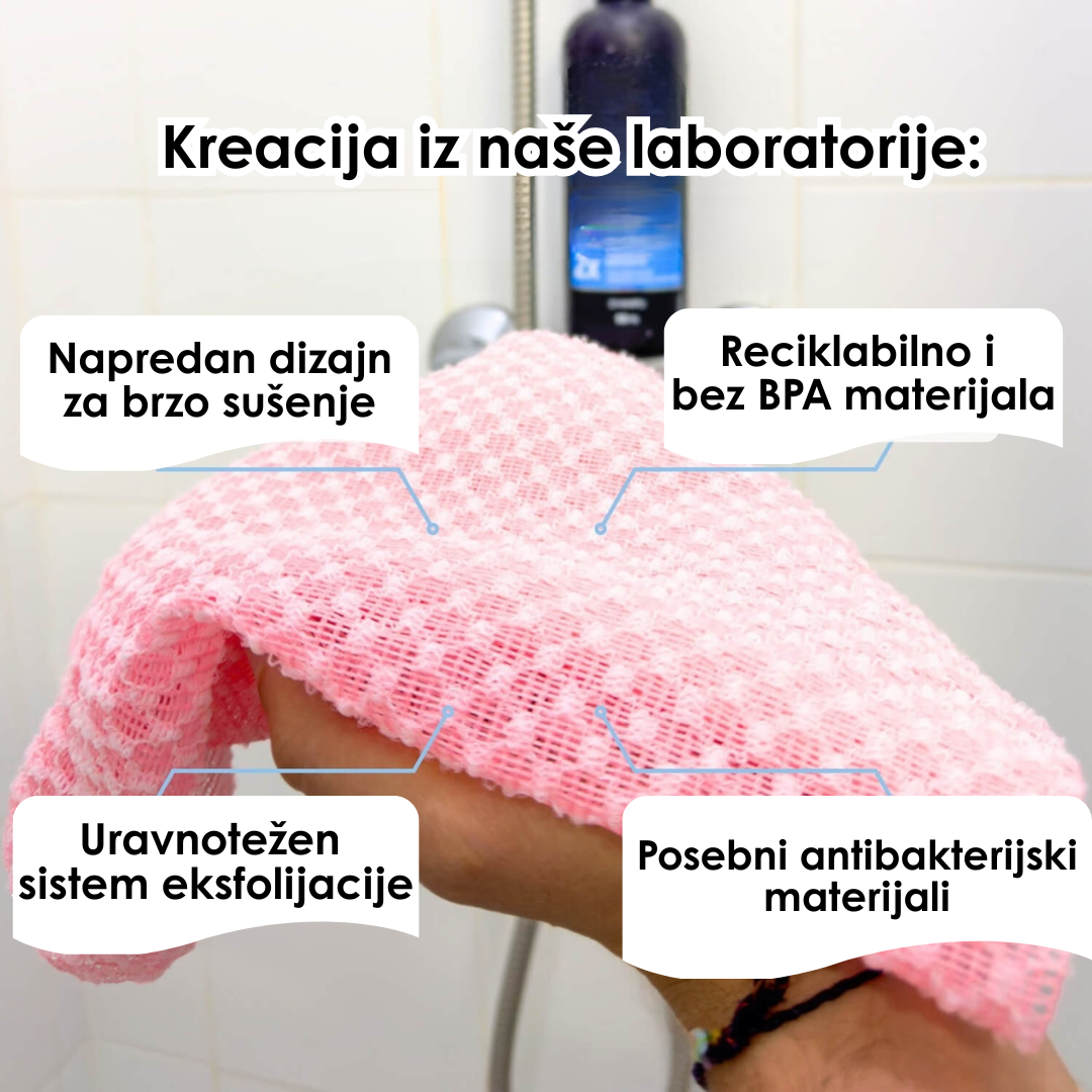 Antibakterijski Peškir za Celo Telo
