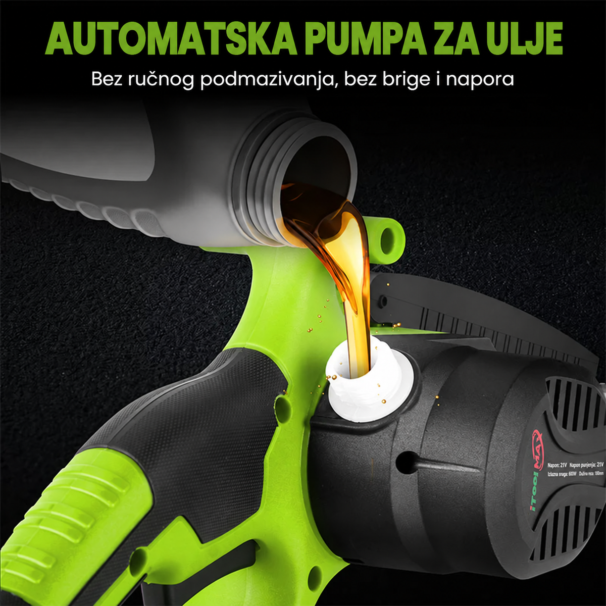 PoleChainsaw™ – 2 u 1 Motorna Testera Sa Teleskopom