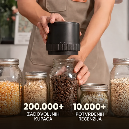VacuumKit™ - Vakuumski Zatvarač Za Teglice