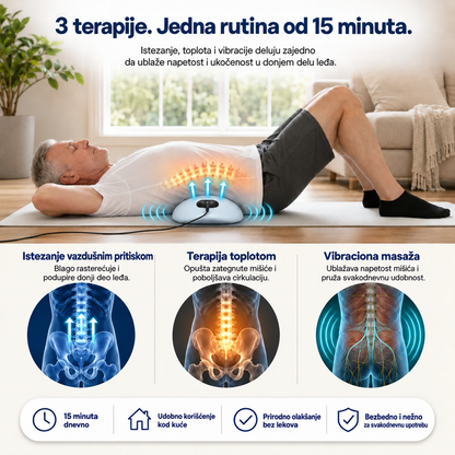 OriginalTherava™ – 3 u 1 Masažer za Leđa