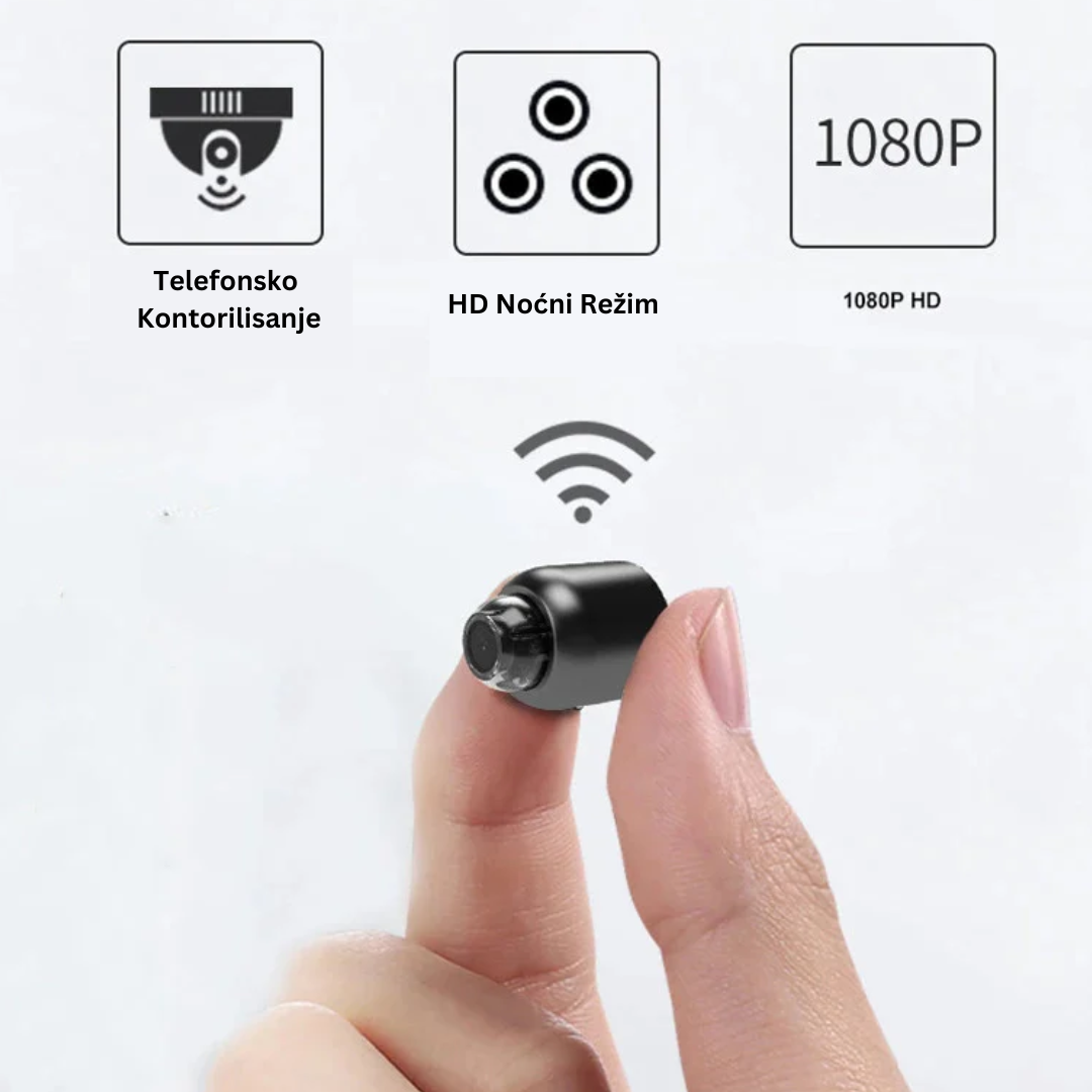 Mini 5G WiFi Kamera 1080P FULL HD