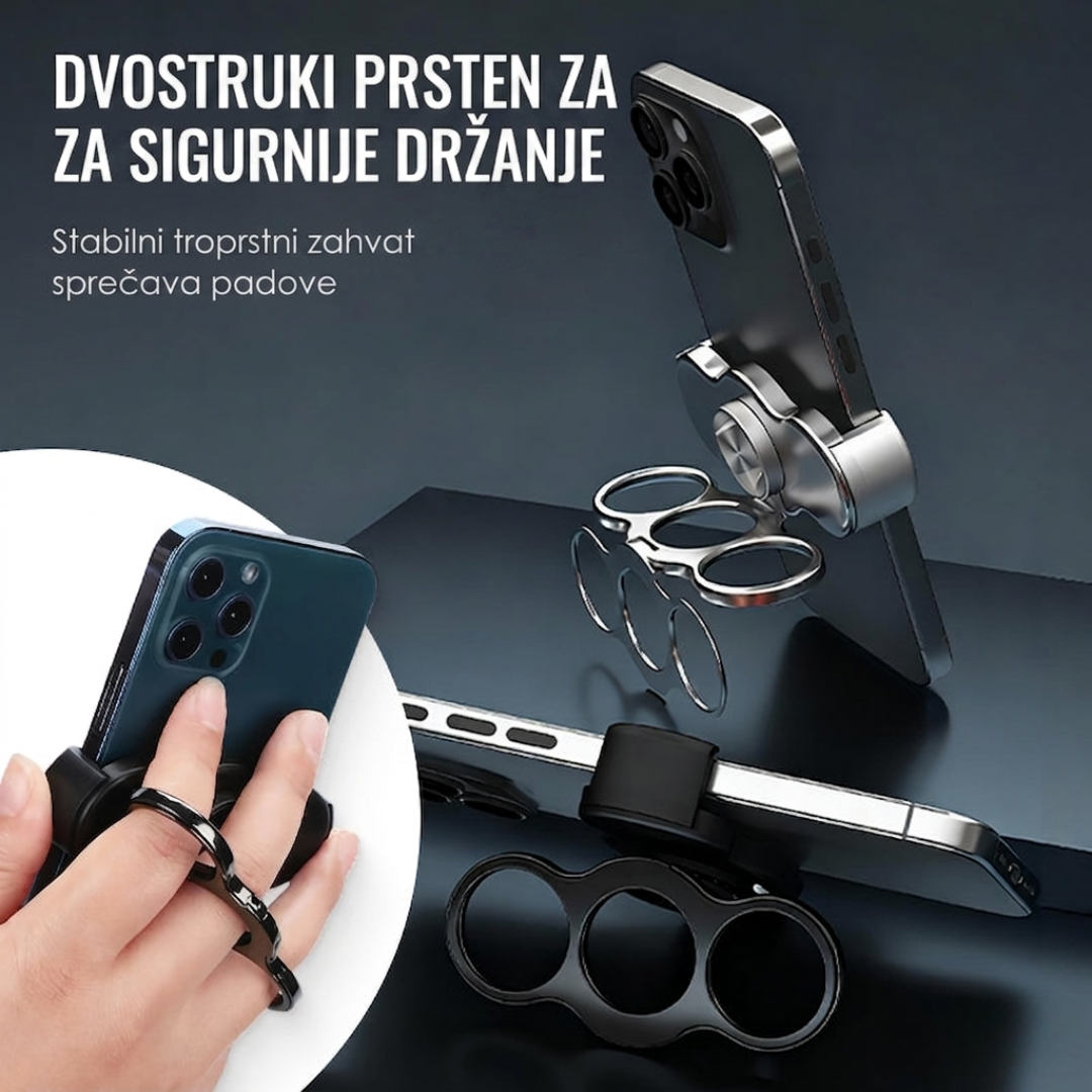 Grip360™ – Trostruki Držač Za Telefon