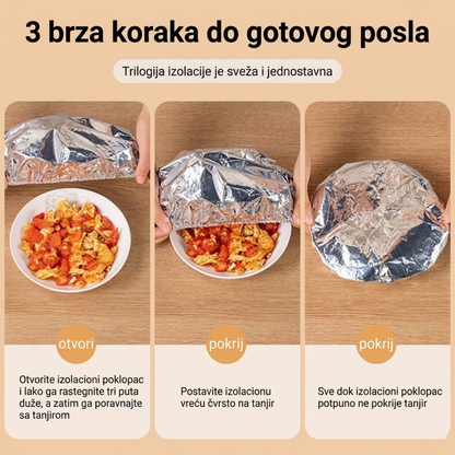 FreshShield™ - Prakticna Izolaciona Folija (Set od 50 Kom)