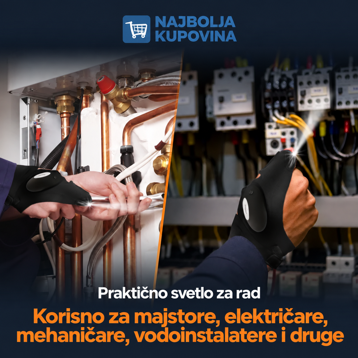 FingerGlow™ – LED Svetleće Rukavice