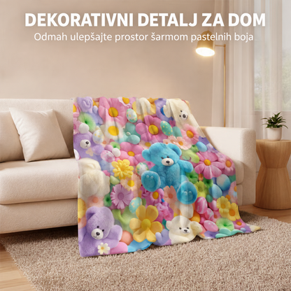 CuddleCloud™ – Mekano Ćebe Plišani Meda