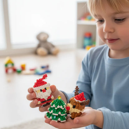 BuildingChristmas™ – Novogodišnje figure (Set do 4 Komada)