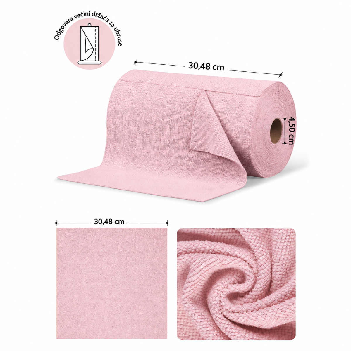 MicrofiberCloths™ – 75 mikrofiber krpa za višekratnu upotrebu
