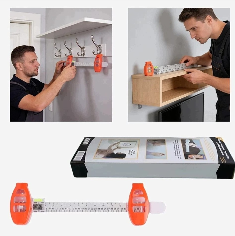 LevelMate™ – Alat Za Merenje i Nivelisanje Za Zid
