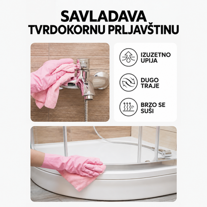 MicrofiberCloths™ – 75 mikrofiber krpa za višekratnu upotrebu
