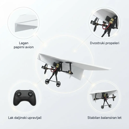 PaperJet™ – Papirni avion na daljinsko upravljanje