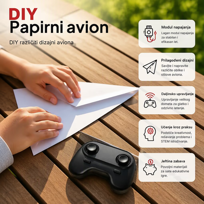 PaperJet™ – Papirni avion na daljinsko upravljanje