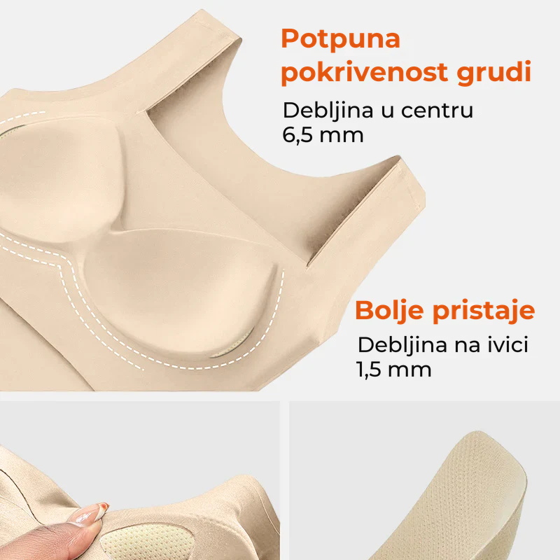 SculptEase™ – Majica sa U-izrezom i ugrađenim grudnjakom
