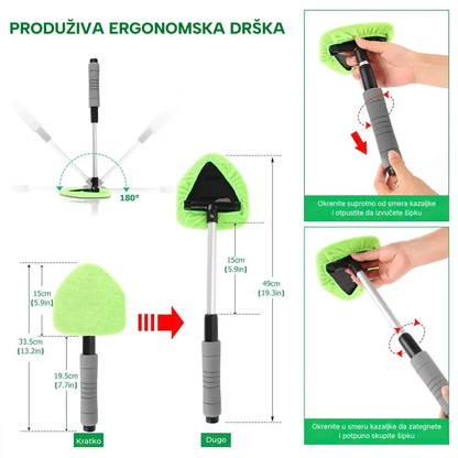 ViewBright™ – Teleskopski Sunđer Za Čišćenje Stakala