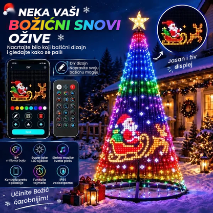 SyncGlow™ – Interaktivne Lampice Za Jelku