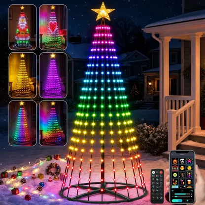 SyncGlow™ – Interaktivne Lampice Za Jelku