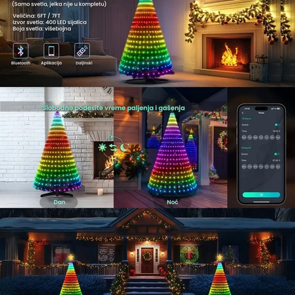 SyncGlow™ – Interaktivne Lampice Za Jelku