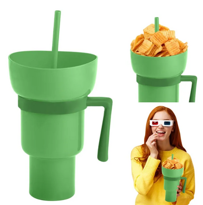 StrawCup - Prenosiva čaša za grickalice i piće