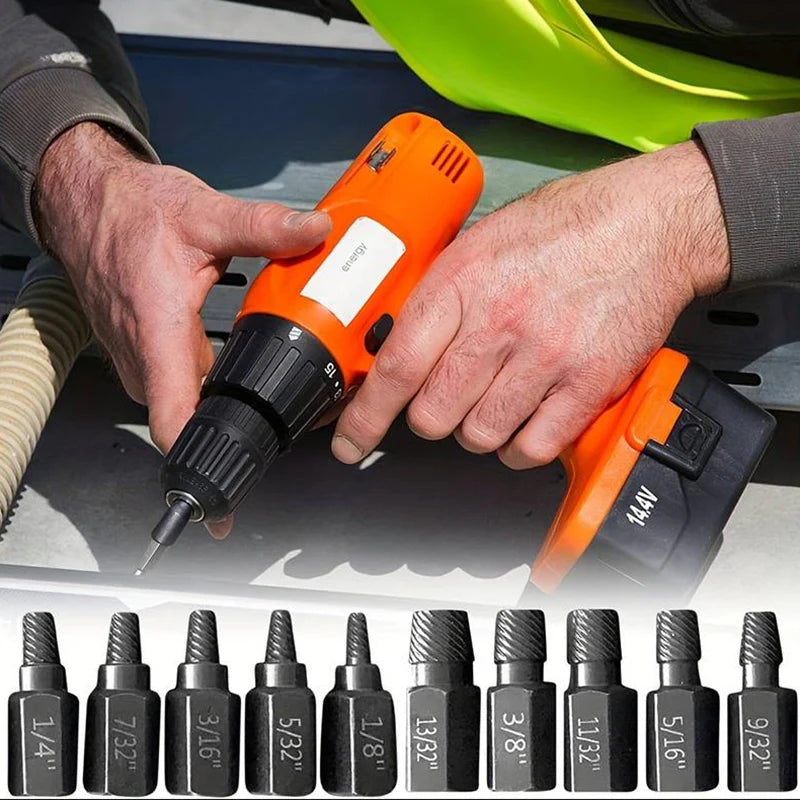 Odvijač Zapeklih Šrafova (Set od 10 Komada)