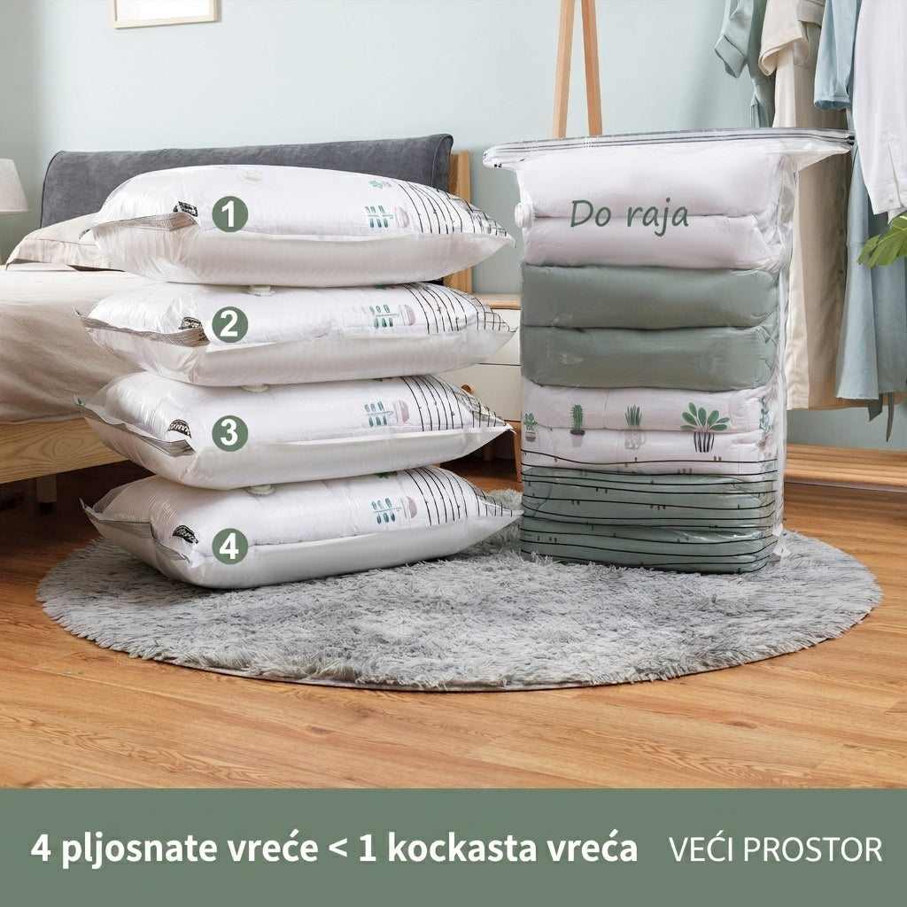 VacuPack™ – Vakuumske Kese Za Odlaganje ( Set Od 4 Komada )