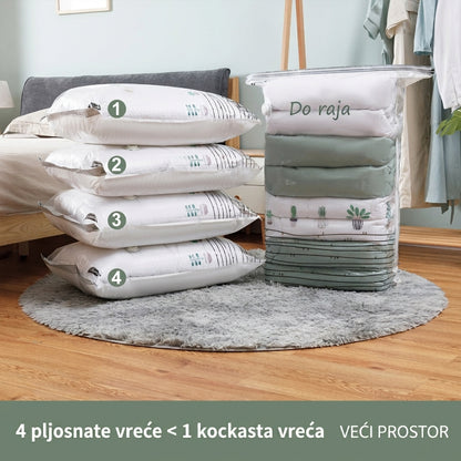 VacuPack™ – Vakuumske Kese Za Odlaganje ( Set Od 4 Komada )