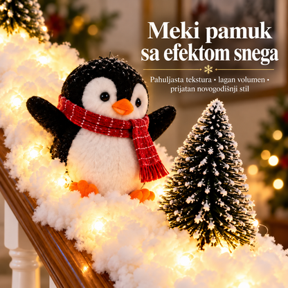 FrostyFlap™ – Dekoracija Ograde Sa Pingvinom