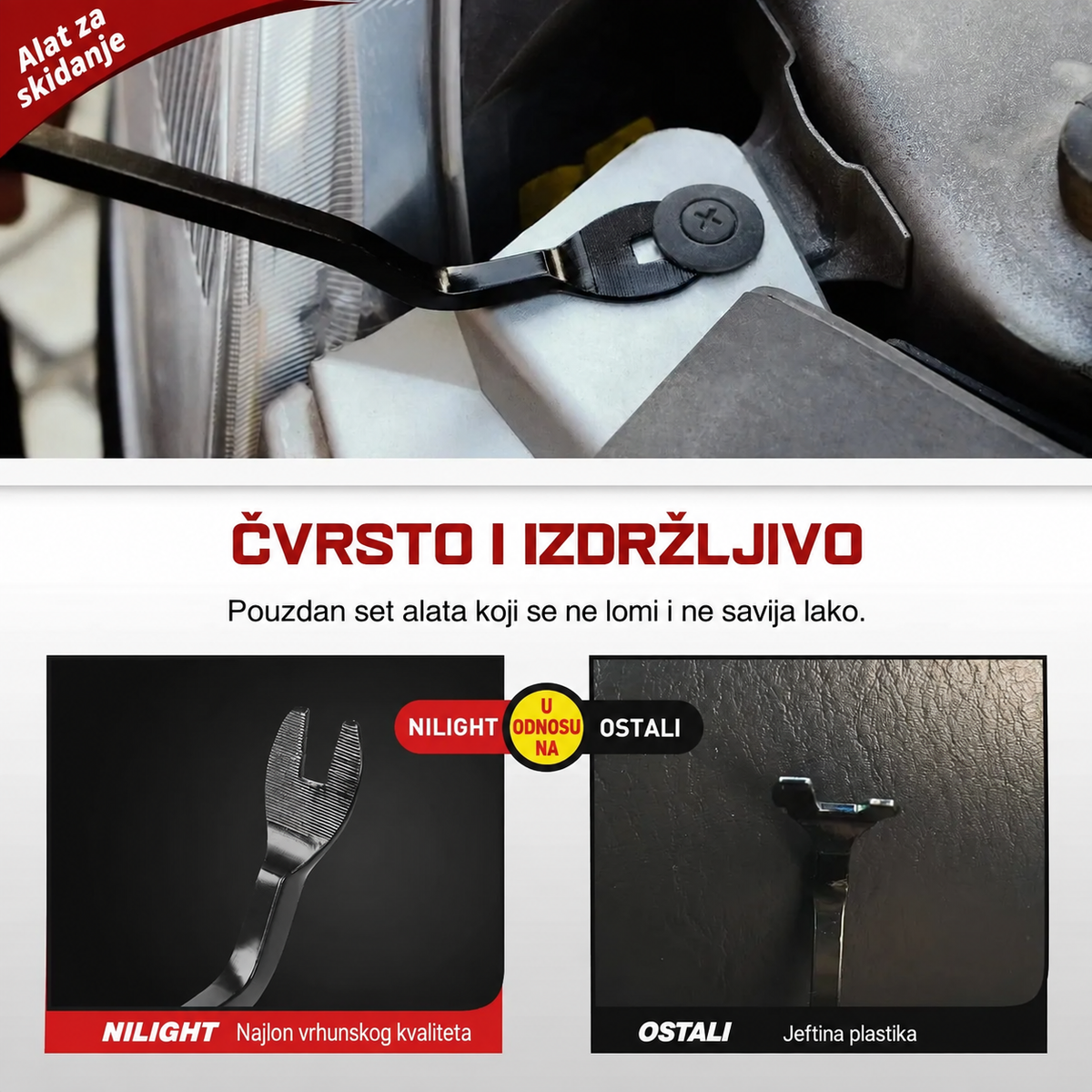 ClipKit™ – Komplet Od 725 Auto Žabica I Alata