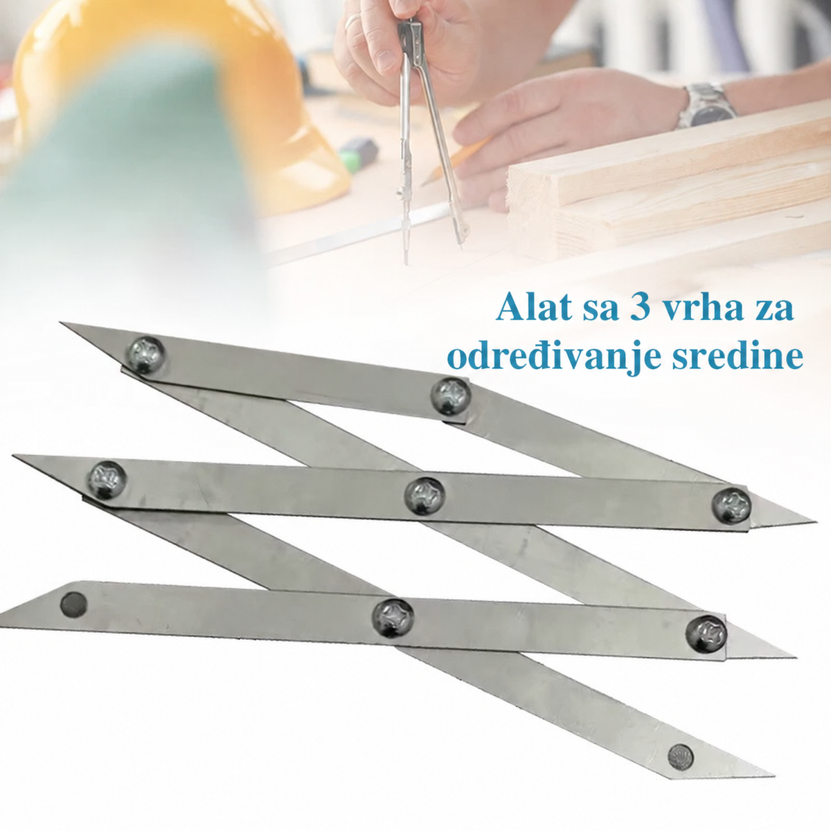 CenterMark™ – Precizni Alat Za Savršeno Poravnata Merenja