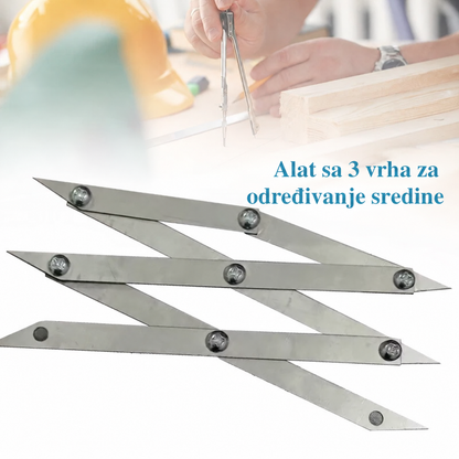 CenterMark™ – Precizni Alat Za Savršeno Poravnata Merenja
