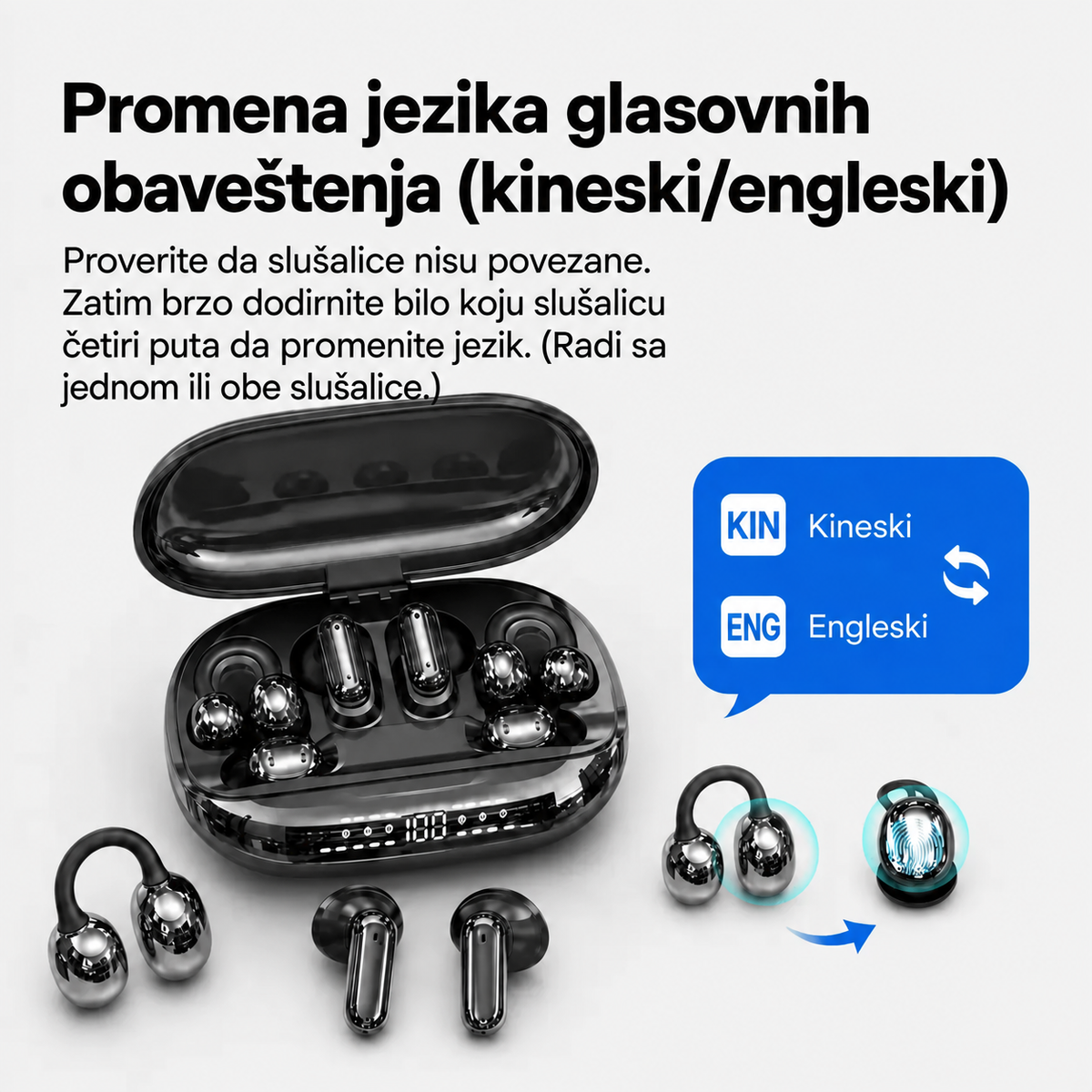 PowerBuds™ – 3 u 1 WiFi Slušalice