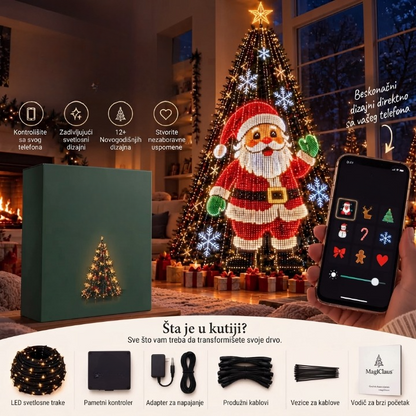 SmartChristmas™ – Pametne Lampice Za Jelku