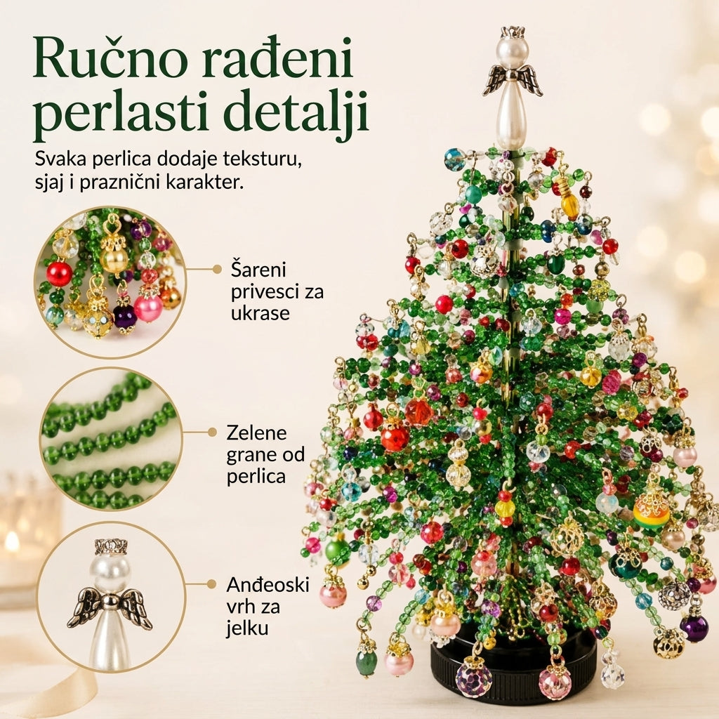 CrystalTree™ – Komplet Za Izradu Jelke